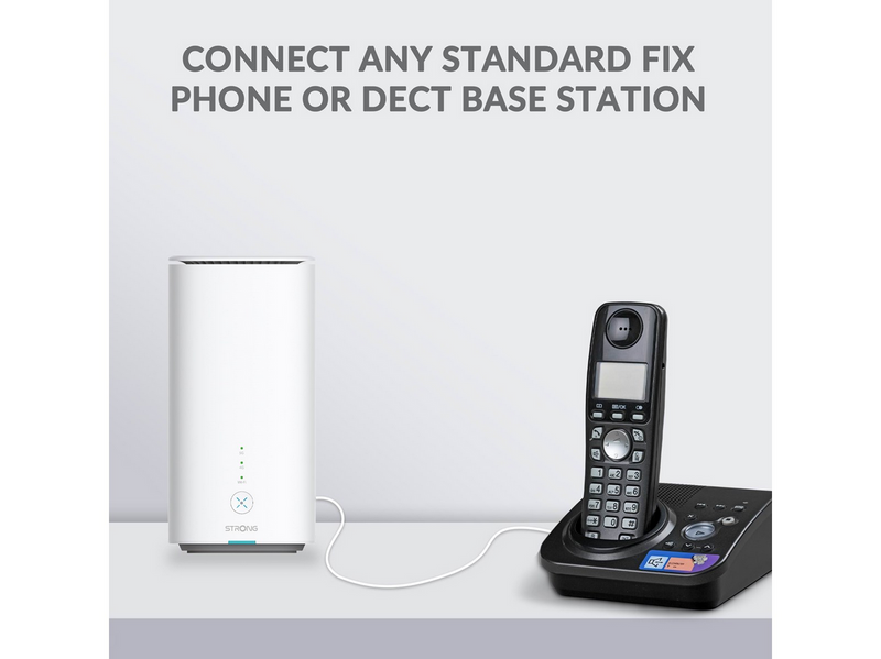 Strong 5G Router AX3000 (WiFi 6) - 3.2 Gbit/s - 5G Wi-Fi 6