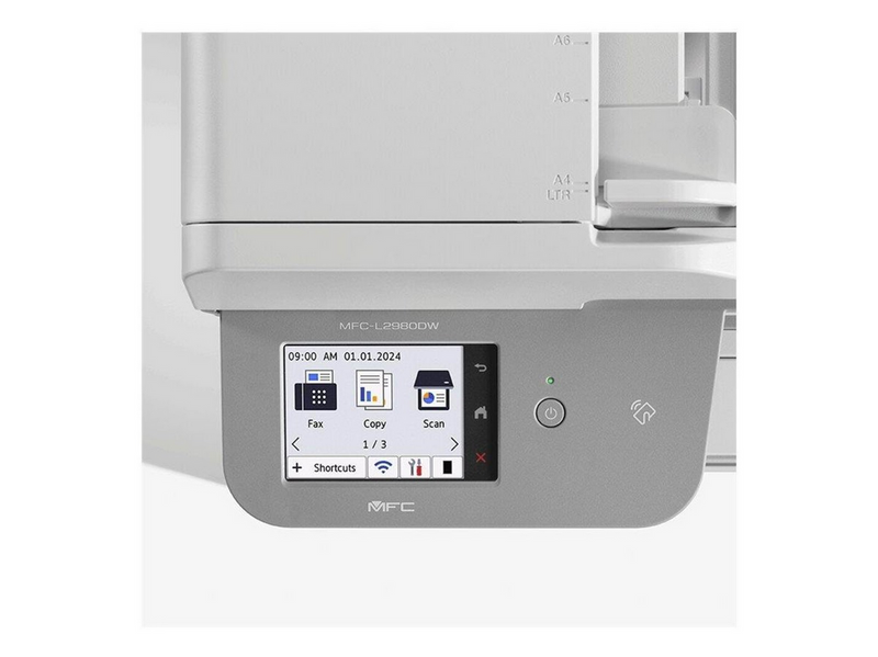 Brother MFC-L2980DW - Mono Laser - 34 ppm - 1200 dpi Multifunktion - Einfarbig