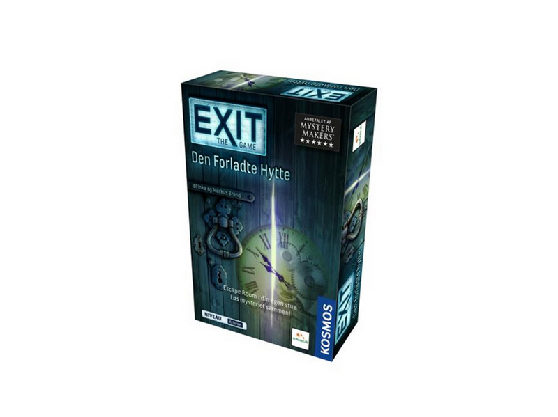 Spilbræt EXIT 1: Den forladte Hytte (DA)