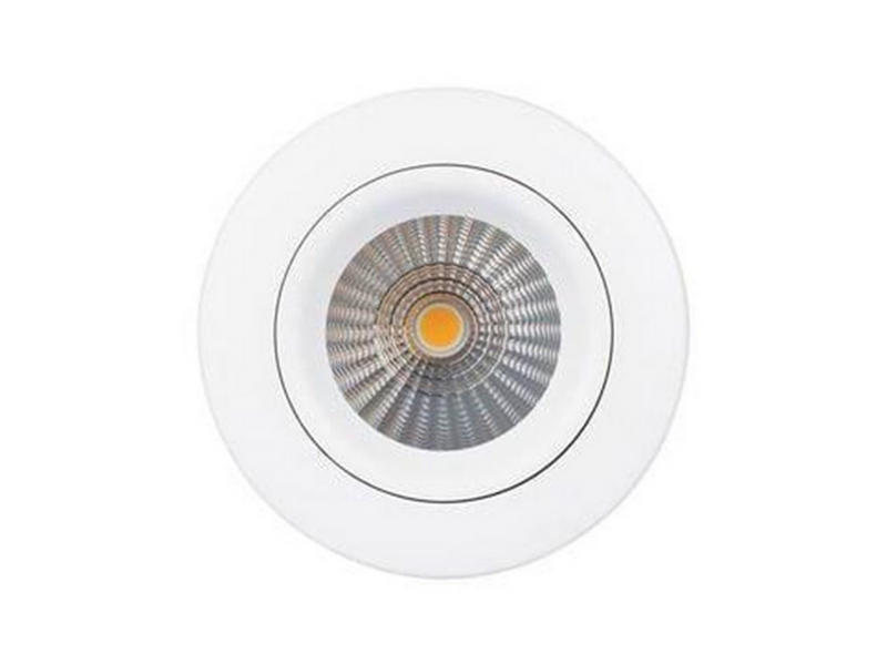Scan Products Sabina Dim to Warm Downlight 8W 1800K-3000K Ra90 IP54 Matt white