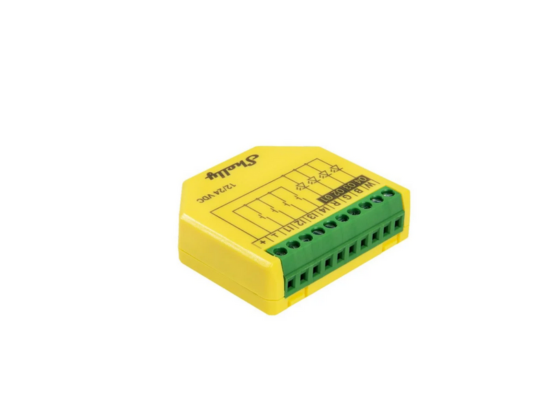 Shelly Plus RGBW PM - WiFI 12/24V control