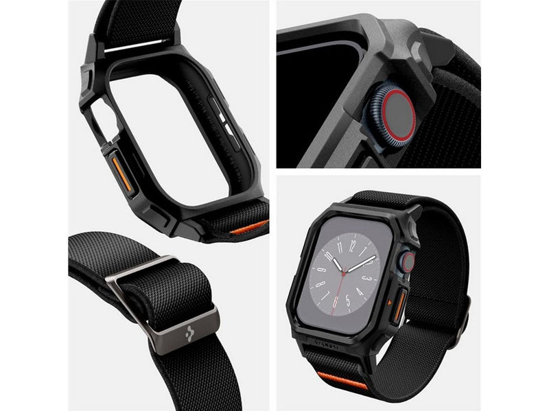 Spigen Lite Fit Pro - matte black - Apple Watch 11/10 46mm