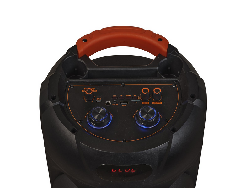 DENVER BPS-459 - Portable Karaoke & Party Speaker - 2x200W - Bluetooth