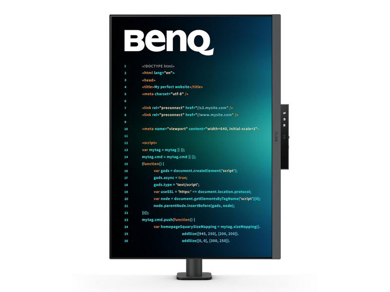 28" BenQ PD2820U - 3840x2560 - IPS - 60W USB-C