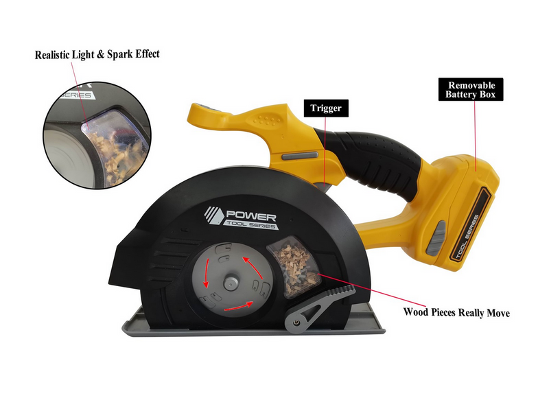 Power X Circular Saw w/ Light