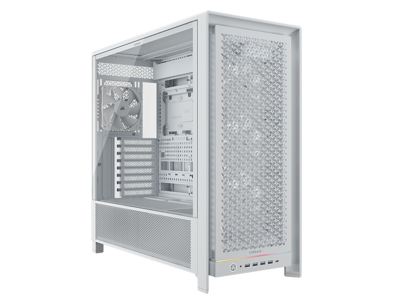 Corsair Frame 5000D RS White - Gehäuse - Miditower - Weiß