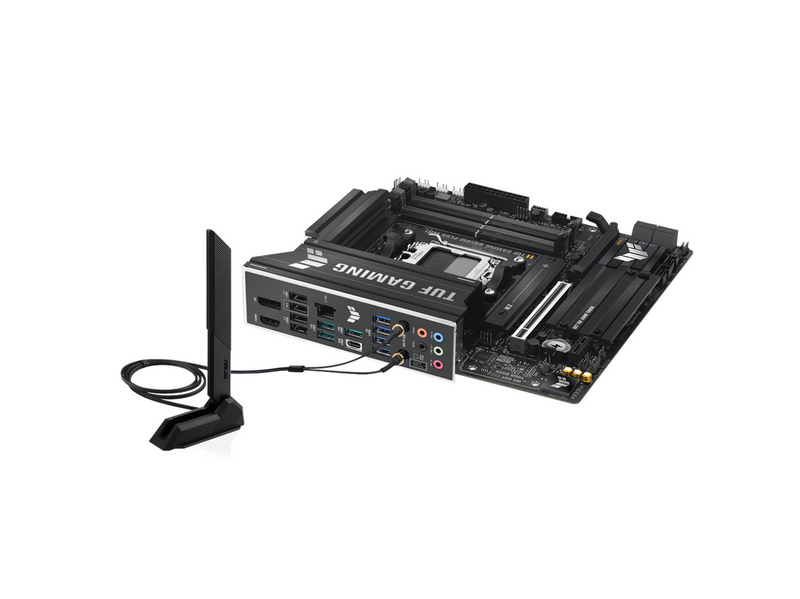 ASUS TUF GAMING B850M-PLUS WIFI Mainboard - AMD B850 - AMD AM5 - DDR5 RAM -