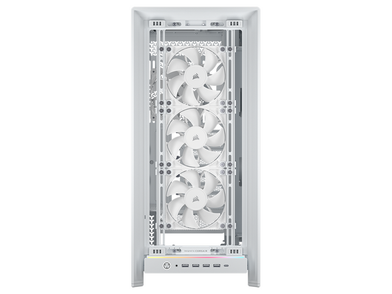 Corsair Frame 5000D RS White - Gehäuse - Miditower - Weiß