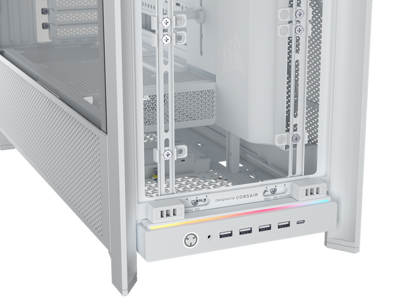 Corsair Frame 5000D RS White - Gehäuse - Miditower - Weiß