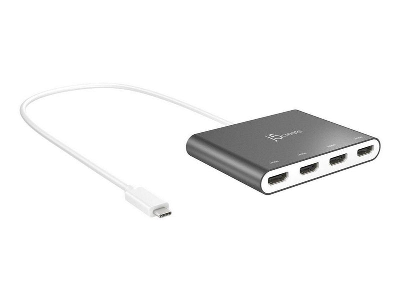 j5create USB-C to 4-Port HDMI Multi Monitor Adapter