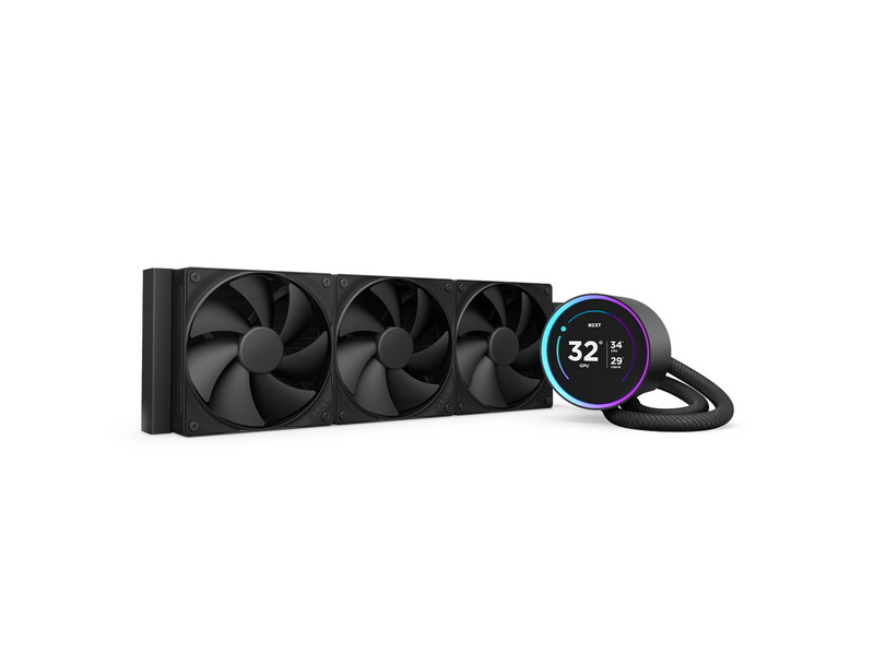 NZXT Kraken Elite V2 360 (2024) - Schwarz - CPU-Wasserkühlung - Max 30 dBA