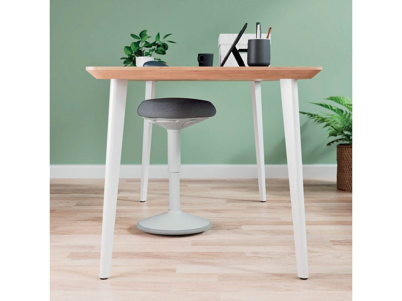 Leitz Ergo Active Sitzhocker mit Komfortsitz, Grau