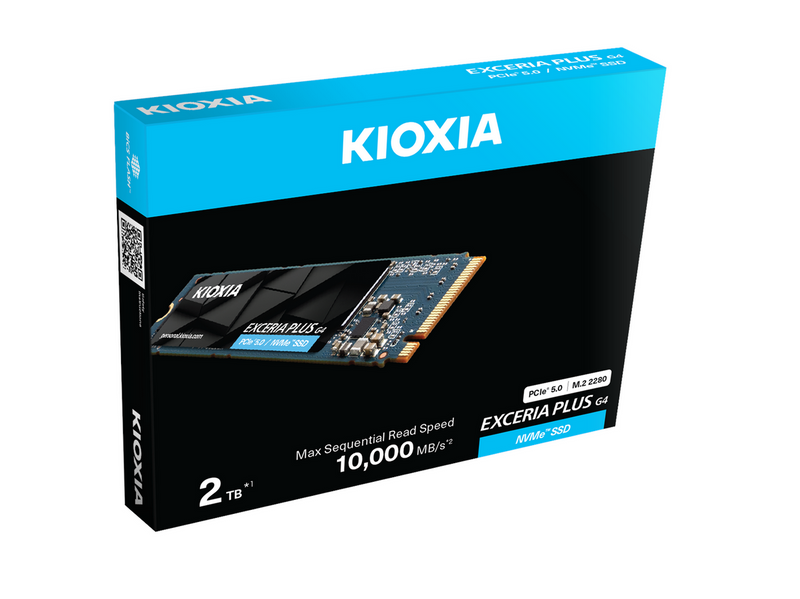 Kioxia EXCERIA PLUS G4 SSD - 2TB - M.2 2280 - PCIe 5.0