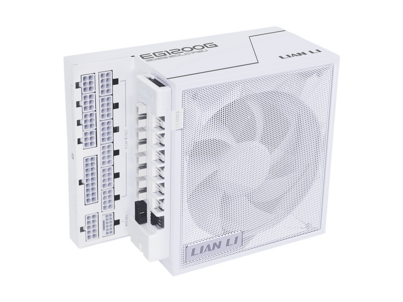 Lian Li Edge Gold 1200W White Netzteile - 1200 Watt - 120 mm - ATX 3.1 - 80