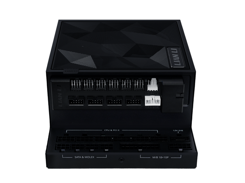 Lian Li Edge Gold 1200W Black Netzteile - 1200 Watt - 120 mm - ATX 3.1 - 80