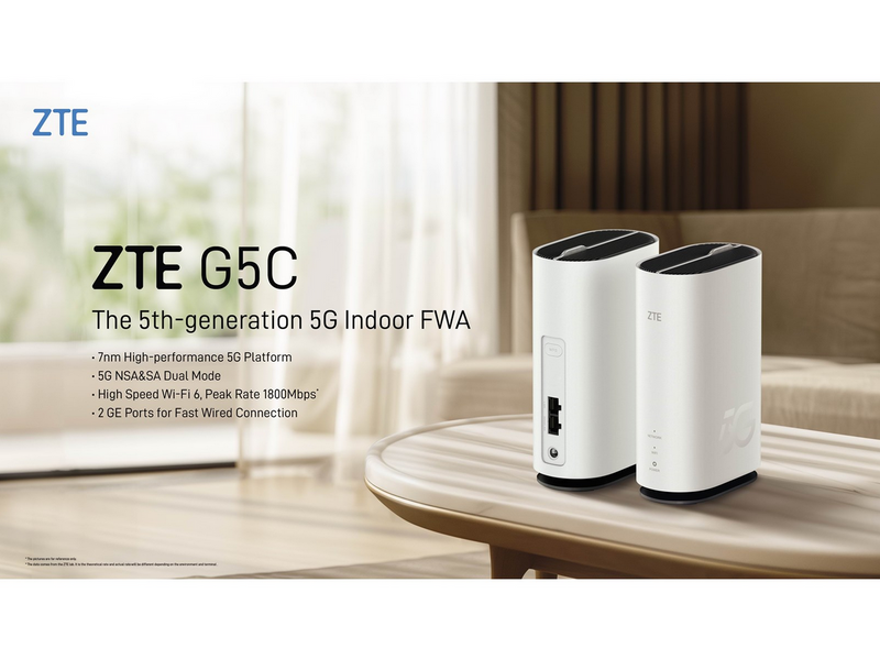 ZTE G5C Wireless 5G Router - 5G