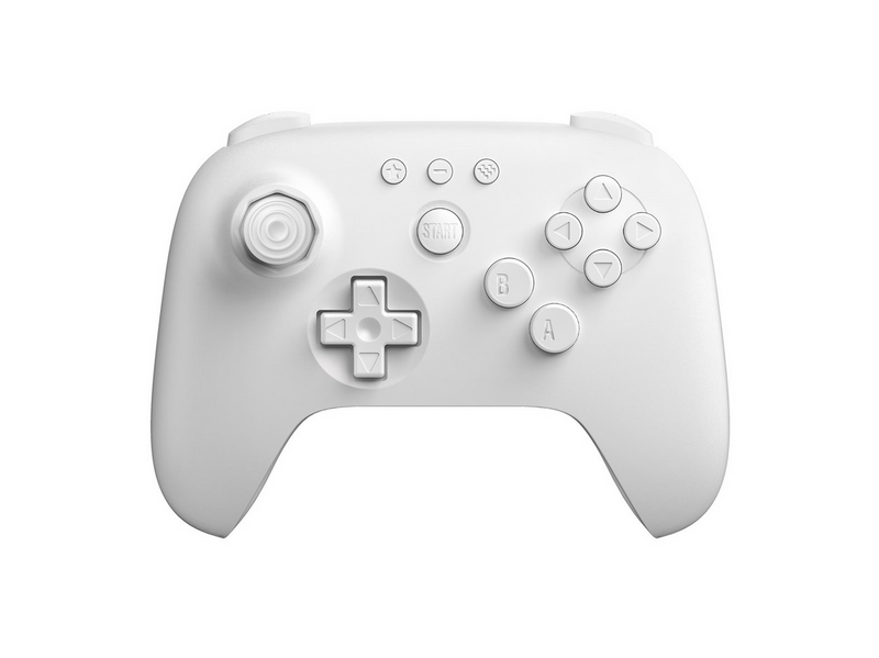 8BitDo 64 Bluetooth - White - PC - Switch 1 & 2 - Wireless Controller - Android