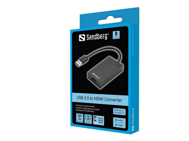 Sandberg USB 3.0 to HDMI Converter