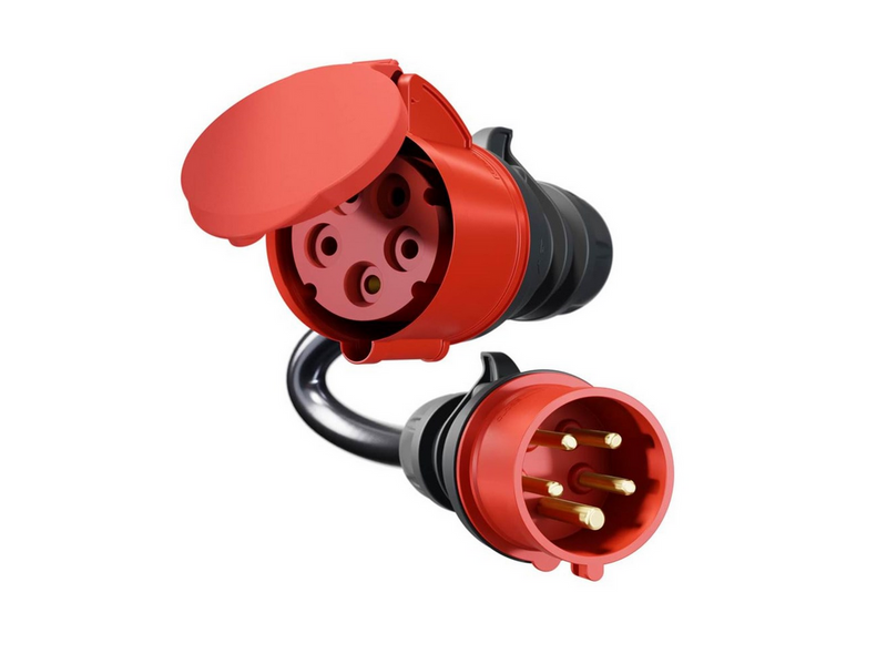 go-e Adapter Gemini flex 22 kW auf CEE rot 16 A