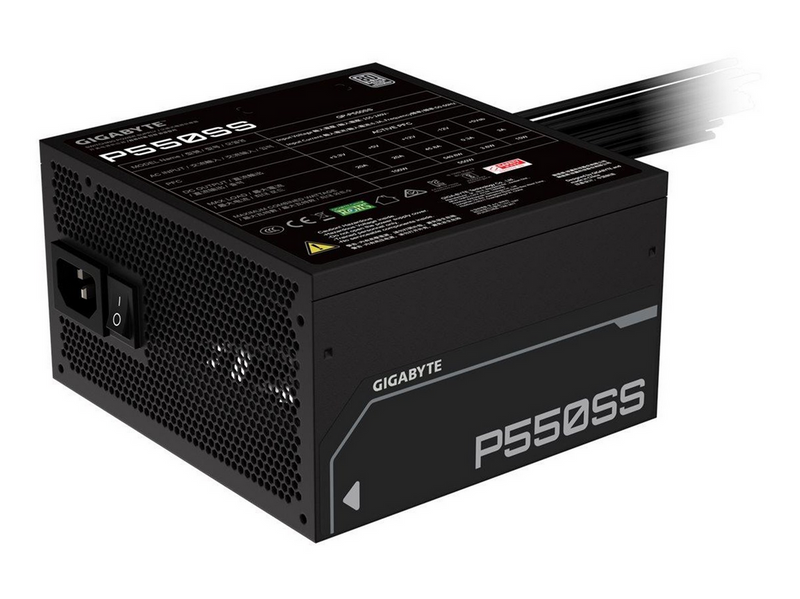 GIGABYTE P550SS Netzteile - 550 Watt - 120 mm - ATX 3.0 - 80 Plus Bronze