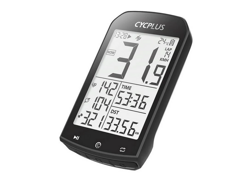 Cycplus GPS bike computer M1 - compatibile with Strava Trainingpeaks etc.