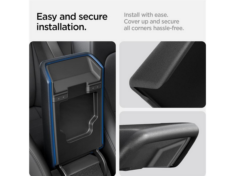 Spigen Tesla Armrest Cover - black - Tesla Model 3 2024