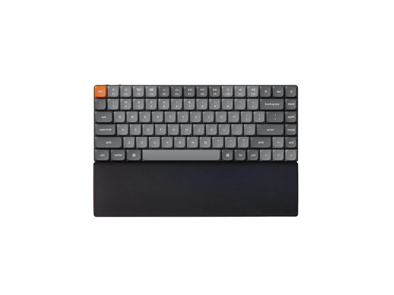 Keychron Silicone Palmrest K3 series / K7 series - Handgelenkstütze - Schwarz