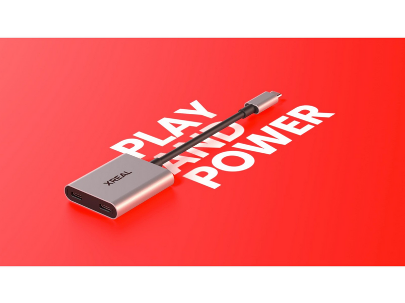 XREAL HUB charging adapter