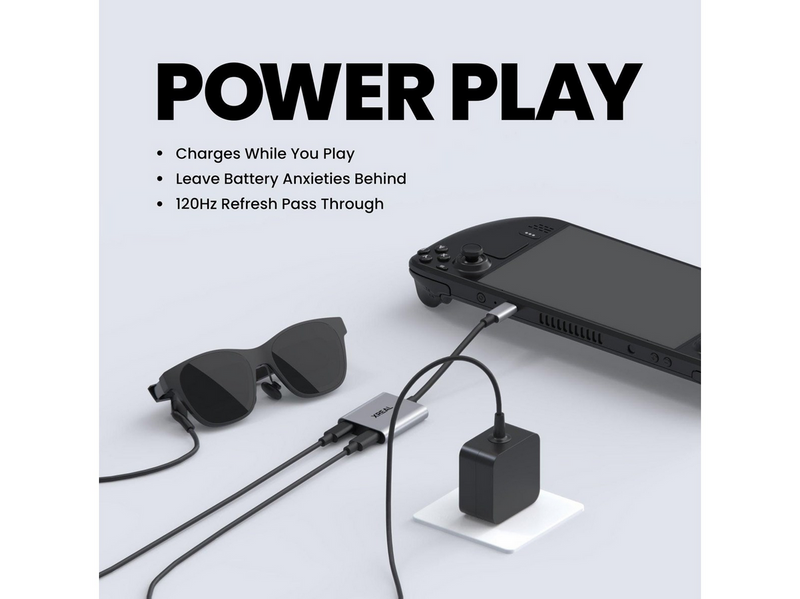 XREAL HUB charging adapter