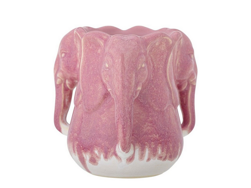 Bloomingville - Pontus Vase - Pink - Stoneware