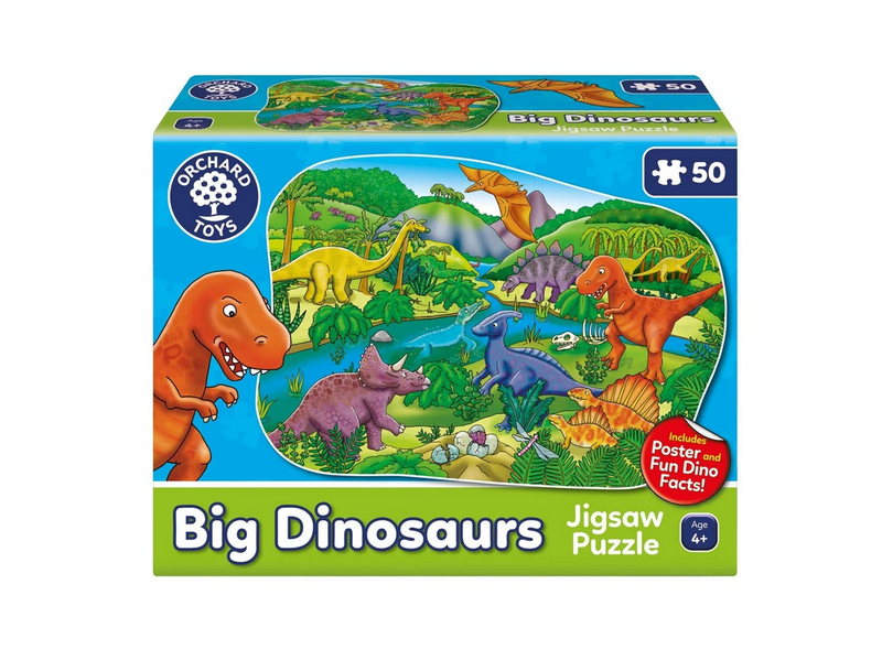 Orchard Big Dinosaur - Puzzle (50 pcs) Boden