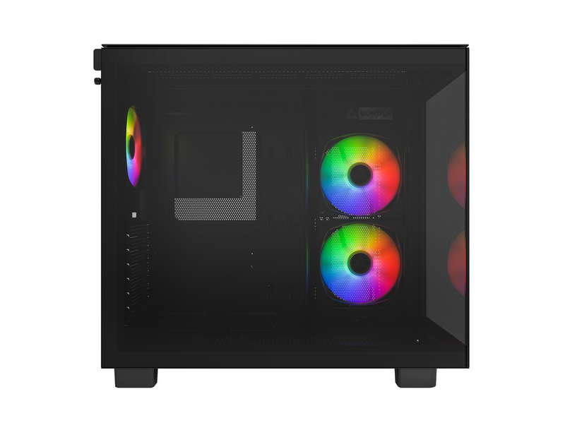 Montech KING 65 Pro - Gehäuse - Miditower - Schwarz