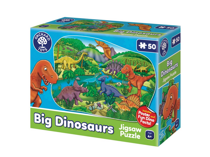 Orchard Big Dinosaur - Puzzle (50 pcs) Boden