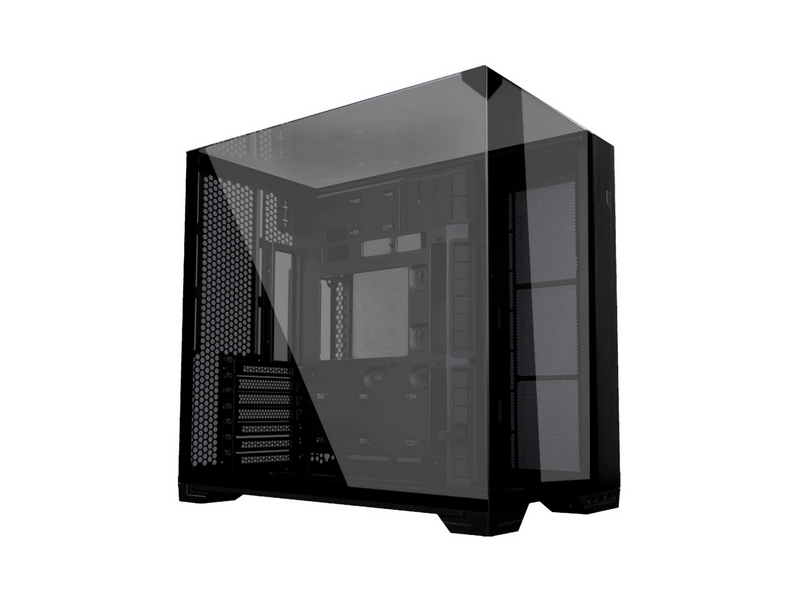 Lian Li O11 Vision Compact Black - Gehäuse - Miditower - Schwarz