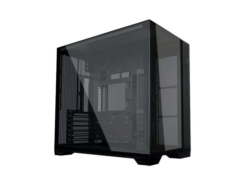 Lian Li O11 Vision Compact Black - Gehäuse - Miditower - Schwarz