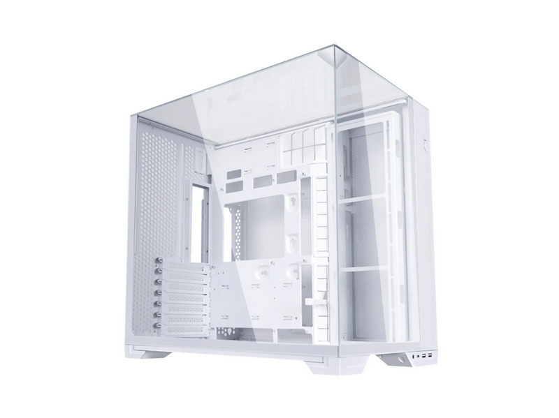 Lian Li O11 Vision Compact White - Gehäuse - Miditower - Weiß