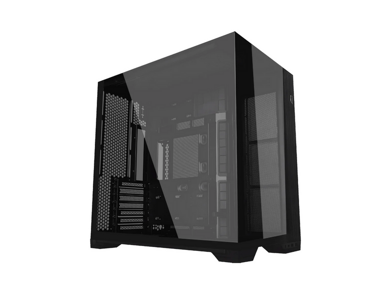 Lian Li O11 Vision Compact Black - Gehäuse - Miditower - Schwarz
