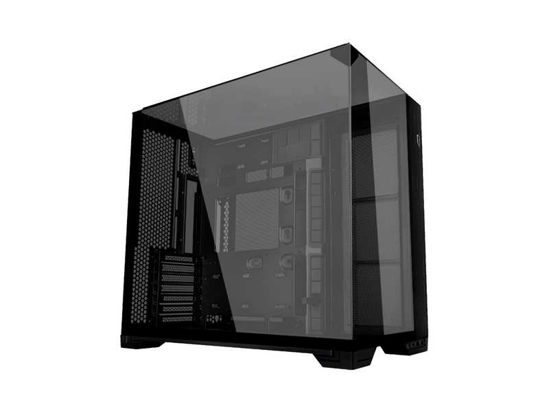 Lian Li O11 Vision Compact Black - Gehäuse - Miditower - Schwarz