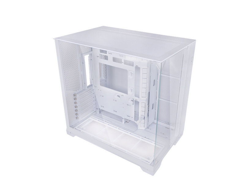 Lian Li O11 Vision Compact White - Gehäuse - Miditower - Weiß