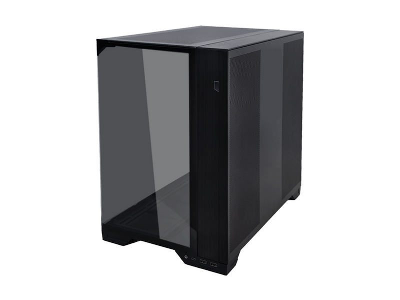 Lian Li O11 Vision Compact Black - Gehäuse - Miditower - Schwarz