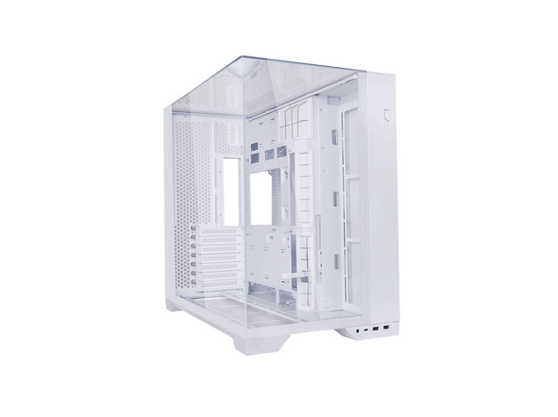 Lian Li O11 Vision Compact White - Gehäuse - Miditower - Weiß