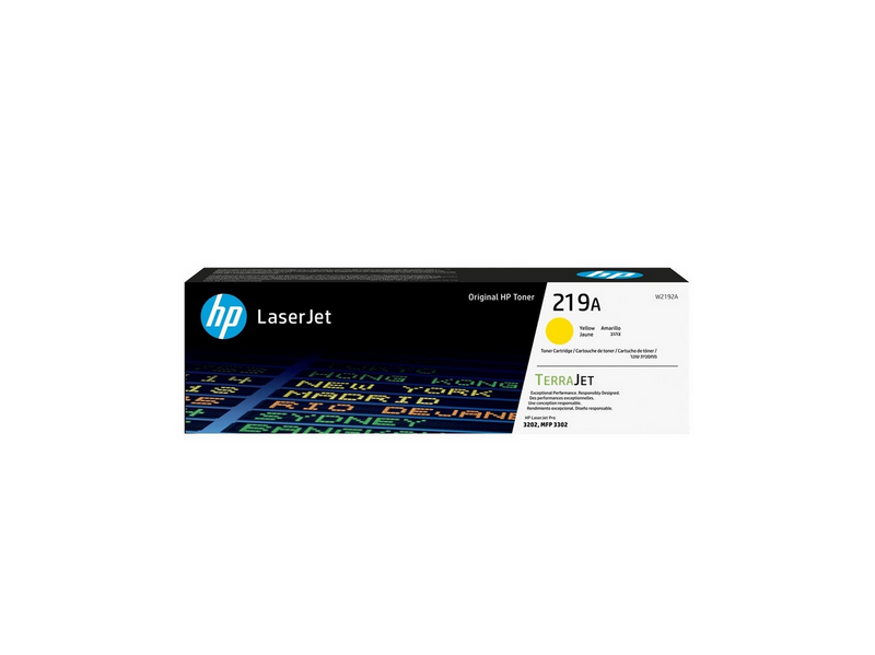 HP 219A / W2192A Yellow Toner