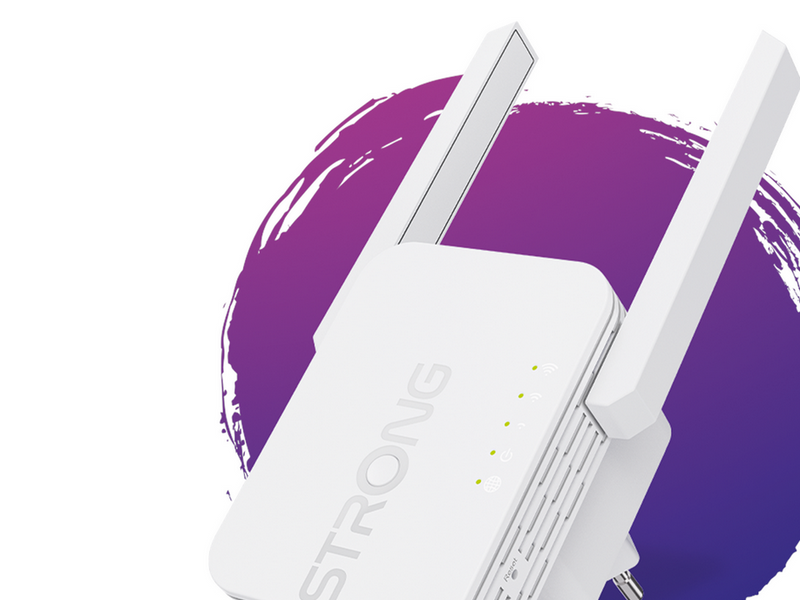 Strong Universal Repeater 300S - Wi-Fi Range Extender - 300 Mbit/s