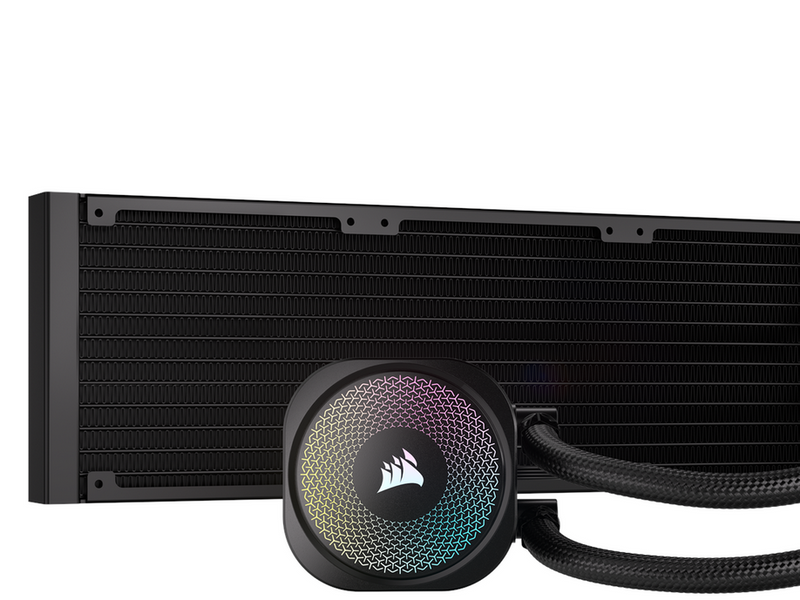 Corsair NAUTILUS 360 ARGB Black - CPU-Wasserkühlung - Max 36 dBA