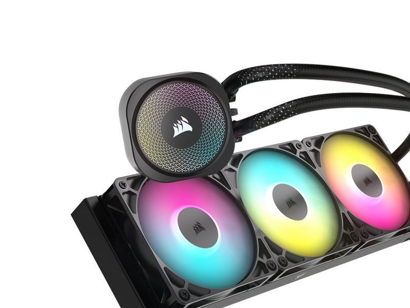 Corsair NAUTILUS 360 ARGB Black - CPU-Wasserkühlung - Max 36 dBA