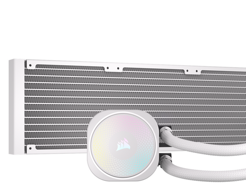 Corsair NAUTILUS 360 ARGB White - CPU-Wasserkühlung - Max 36 dBA