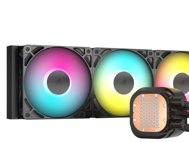 Corsair NAUTILUS 360 ARGB Black - CPU-Wasserkühlung - Max 36 dBA