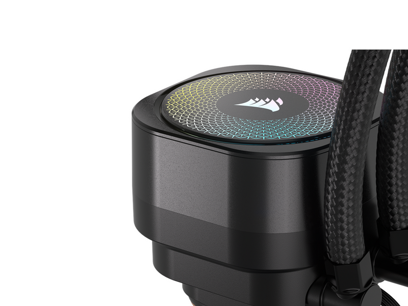 Corsair NAUTILUS 360 ARGB Black - CPU-Wasserkühlung - Max 36 dBA