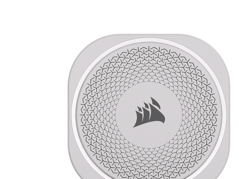 Corsair NAUTILUS 360 ARGB White - CPU-Wasserkühlung - Max 36 dBA