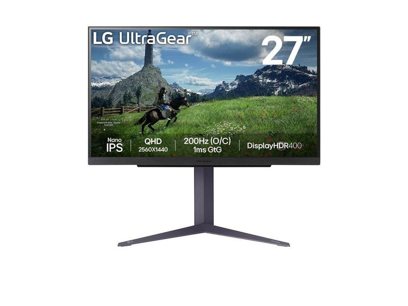 27" LG UltraGear 27GS85Q-B - 2560x1440 (QHD) - 180Hz - IPS
